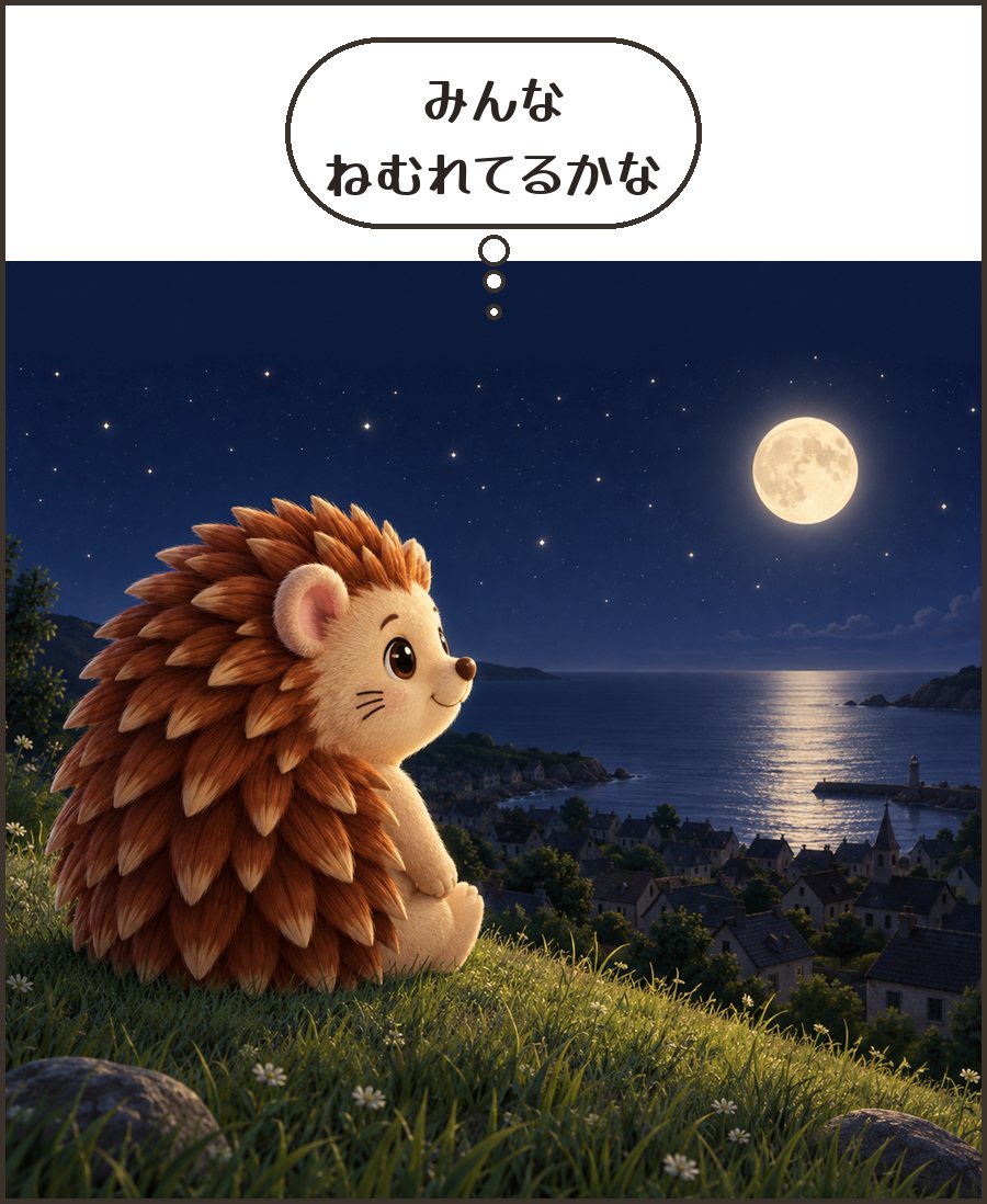 みんな ねむれてるかな