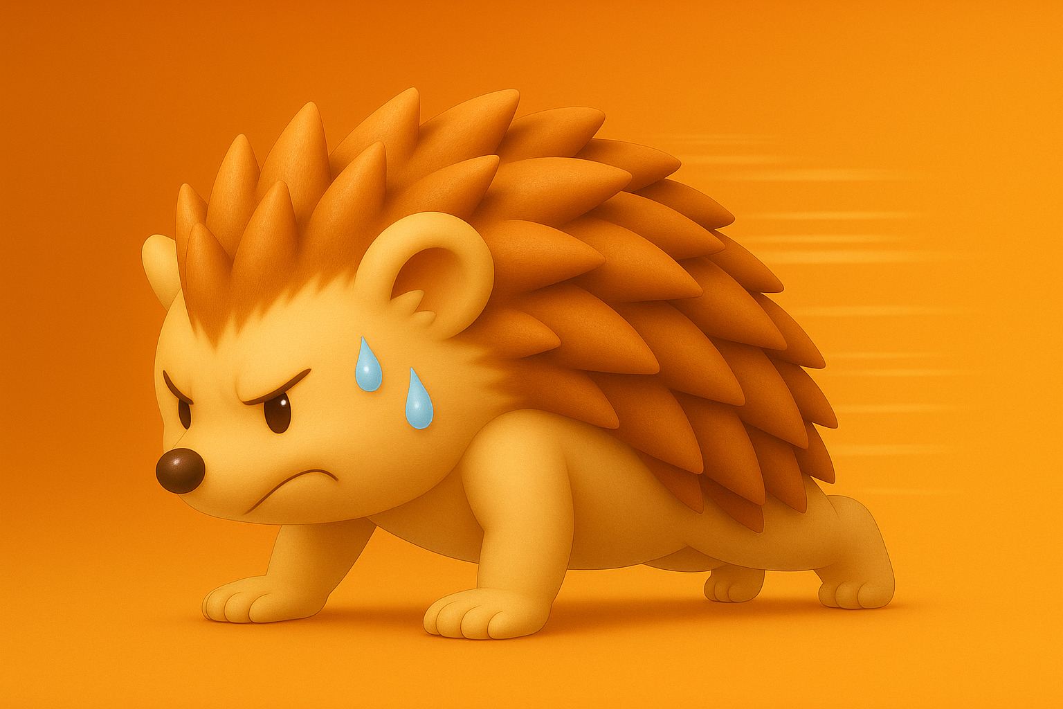 HIITに挑戦しているハリーちゃん